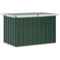 vidaXL Záhradný úložný box zelený 109x67x65 cm