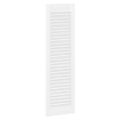 vidaXL Dvere skriniek Louvred Design 2 ks Biela 99x29,5 cm