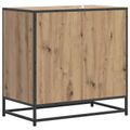 vidaXL Zásuvkový kabinet 3-Šuplík Dub artisan 70 x 41 x 70 cm