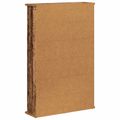 vidaXL CD Skrinka Staré drevo 60 x 17 x 92 cm Kompozitné drevo