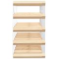 vidaXL Stojan na víno na 20 fliaš masívne borovicové drevo