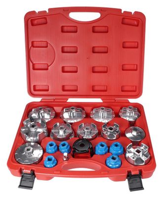 Sada na demontáž olejových filtrov MECHANIC OIL WRENCH 19, 19 ks SIXTOL