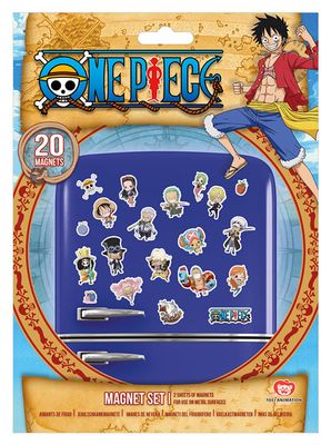 Sada magnetiek One Piece - Chibi (20 ks)