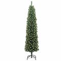 vidaXL Umelý vianočný stromček Zelená 180 cm PVC, oceľ a plast