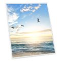 vidaXL Fotorámiky na stôl, koláž 5 ks, biele 20x25 cm, MDF