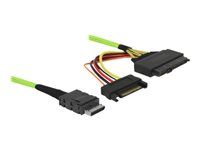 Kábel OCuLink PCIe SFF-8611 na U.2 SFF-8