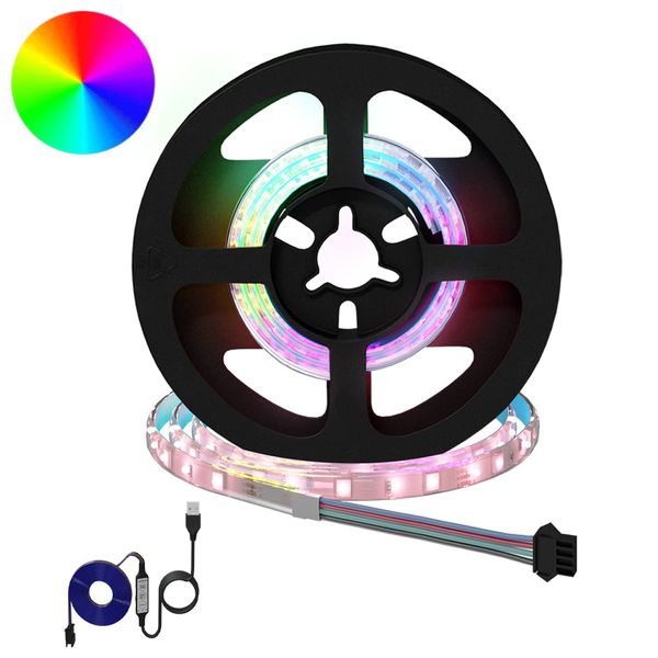 vidaXL LED pás 2 pcs Čierna a priehľadná 450 mm Meď a plast