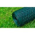 vidaXL Drôtené pletivo s vrstvou PVC 25x0,75 m, zelené