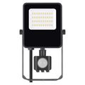 LED reflektor VISIO s pohybovým čidlom, 20 W, neutrálna biela, čierný