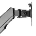 Neomounts  WL90-325BL1 / držák na zeď /pracovní místo / sezení-stání / monitor, klávesnice a myš Pracovní stanice, držák, VESA, na zed, pro monitor a klávesnici, úhloprícka 17"–32", náklon, otácení, rotace, nosnost 9+1kg, cern