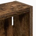 vidaXL Kúpeľňová nástenná skriňa Údený Dub 40 x 10 x 60,5 cm
