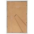 vidaXL Fotorámiky na stôl, koláž 5 ks, strieborné 28x35 cm, MDF