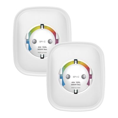 Inteligentná zásuvka Gosund SP1-HE WiFi, 2 ks (HomeKit) (dvojbalenie) 16A