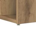 vidaXL Stôl Remeselný dub Kompozitné drevo 108 x 55 x 103.5 cm