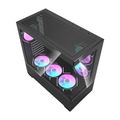 Počítačová skriňa Darkflash DS900 AIR (čierna) + 6 ventilátorov ARGB