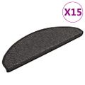 vidaXL Samolepiace nášľapy na schody vzhľad sisalu 15 ks 65x21x4 cm