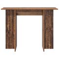 vidaXL Konzolový stôl Staré drevo 100 x 30 x 75 cm Kompozitné drevo