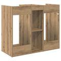 vidaXL Golfová skriňa Jednofarebný Remeselný dub 102 x 45 x 85,5 cm