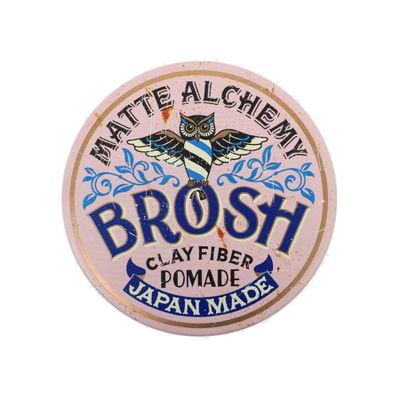 Matný styling na vlasy BROSH Mini Clay Fiber pomade 40 g