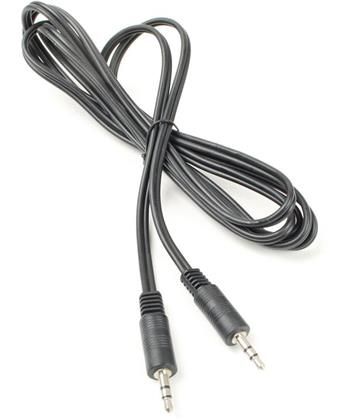 PremiumCord Kabel Jack 3.5mm M/M 2m Kabel, 3,5 mm jack/ 3,5 mm jack, čierny, 2 m