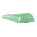 vidaXL Fóliovník s oceľovým rámom zelený 88 m² 22x4x2 m