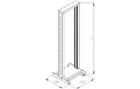 TRITON 19" montážní rám 32U, jednodílný