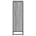 vidaXL Knižnica sivý dub sonoma 65,5x33x107,5 cm kompozitné drevo