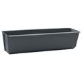 vidaXL Kvetinové boxy pre euro palety 24 ks Sivá 36 x 13,5 x 9,5 cm