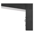 LED záhradné solárne nástenné svietidlo VEREA, senzor súmraku, 10,7 x 15,4 x 13 cm