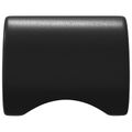 vidaXL Gombík na skriňu 12 ks Čierna 18 x 23 mm Železo
