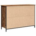 vidaXL Servírovacia skriňa Staré drevo 100 x 35 x 70 cm