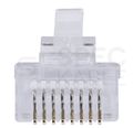 Konektor NEKU UTP CAT5 RJ45 8P8C, netienený, balenie 100ks Konektor NEKU UTP CAT5 RJ45 8P8C, nestíněný, balenie 100ks