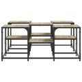 vidaXL Konferenčný stolík dub sonoma 91x91x40 cm kompozitné drevo