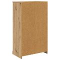 vidaXL Highboard Remeselný dub 60 x 35,5 x 103,5 cm Kompozitné drevo