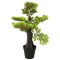 vidaXL Umelý bonsaj, cyprus s kvetináčom 60 cm, zelený