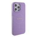 Puzdro Guess pre iPhone 15 Pro 6,1" GUHMP15LPSAHMCU fialové tvrdé puzdro Saffiano MagSafe
