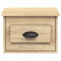 vidaXL Nástenné nočné stolíky 2 ks dub sonoma 41,5x36x28cm