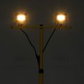 vidaXL LED reflektor so statívom 2x10 W teplé biele svetlo