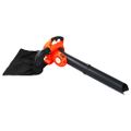 vidaXL 3 v 1 benzínové dúchadlo na lístie oranžové 26 cm3