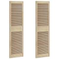 vidaXL Skříňové dvere s dverami 2 ks Prírodná 140,5 x 2,1 x 39,5 cm