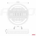 LED zadné združené svetlo pravé / ľavé s dynamickým indikátorom RCL-07-LR