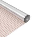 vidaXL Samolepiaca zrkadlová fólia Strieborná 90 x 500 cm PET