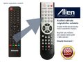 Diaľkový ovládač ALIEN STB Philips DTR3502FTA