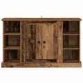 vidaXL Servírovacia skriňa Staré drevo 100 x 35,5 x 60 cm