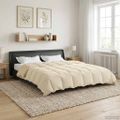 vidaXL Zimný prehoz 200 x 200 cm Zima Mikrovlákno (100% polyester)