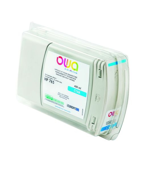 OWA Armor ink-jet kompatibilný HP DJ T7200 cyan, 400ml, komp.s F9J52A