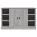 vidaXL Komoda sivý dub sonoma 100x35,5x60 cm spracované drevo