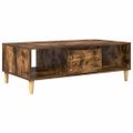 vidaXL Konferenčný stolík Dymová dub 102 x 55 x 35 cm Kompozitné drevo