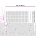 vidaXL Zvarené pletivo s podperami 50 x 0,5 m PVC potiahnutá oceľ