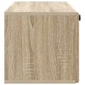 vidaXL Nástenná TV skrinka 98 x 31 x 30 cm Dub sonoma Kompozitné drevo